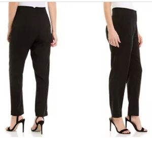NWT Biltmore high waist ankle black career office pants trousers work size 8